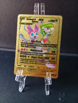 Orica Pokemon GARDEVOIR & SYLVEON - Golden Holo - Image 1