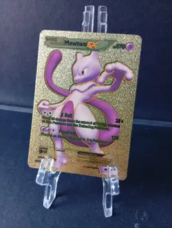 Orica Pokemon MEWTWO (ART 2) - Golden Holo - Image 1