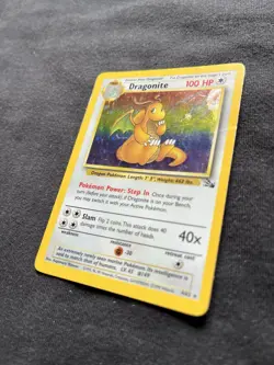 Pokemon Dragonite Holo 4/62 Fossil 1999 Wizards of the Coast - Image 2