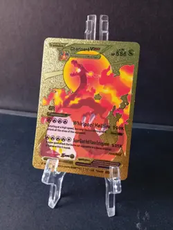 Orica Pokemon CHARIZARD (ART 6) - Golden Holo - Image 1