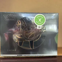 Pokemon TCG Sword & Shield Zacian ETB Elite /Trainer Box Plus /New Sealed box - Image 1