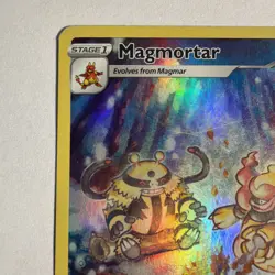 Magmortar GG03/GG70 Holo Crown Zenith Galarian Gallery Pokemon LP - Image 2