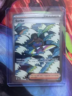 NM-Surfer 293/217 SIR Ascended Heroes Pokemon TCG - Image 1