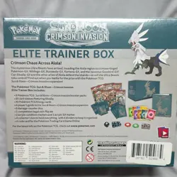 Pokemon Pokemon TCG Sun & Moon Crimson Invasion Elite Trainer Box Booster 2017 - Image 2
