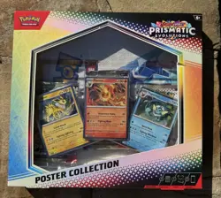 Pokemon Prismatic Evolutions Poster Collection LOT OF 10 SEALED NEW - Image 2