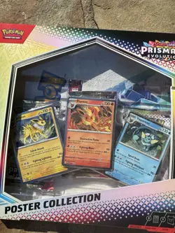 Pokemon Prismatic Evolutions Poster Collection LOT OF 10 SEALED NEW - Image 3