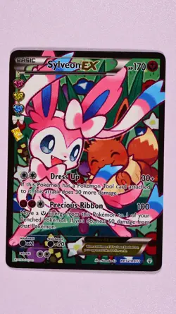 Pokemon Sylveon EX RC32/RC32 Full Art Radiant Collection Generations NM - Image 1