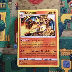 Charizard 14/181 Rare Team Up Pokemon Lightly Played - Image 1