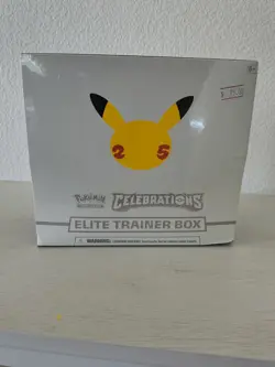 Pokemon TCG Celebrations Elite Trainer Box 25th Anniversary ETB Sealed NEW 820650809439 - Image 1