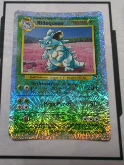 Pokemon TCG Nidoqueen Legendary Collection Reverse Holo Rare 32/110 HP - Image 1