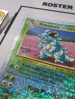 Pokemon TCG Nidoqueen Legendary Collection Reverse Holo Rare 32/110 HP - Image 4