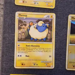 Pokemon TCG Mareep Card Lot - 14/17, 63/95, 73/123, 58/75, 67/109, 7 Cards - Image 4