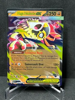 Mega Hawlucha ex 116/217 Double Rare Ascended Heroes Pokemon Near Mint - Image 1