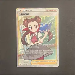 Pokemon TCG Roxanne 188/189 Full Art Trainer Astral Radiance Near Mint - Image 1