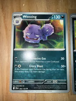 Pokemon TCG Weezing and Koffing Journey Together - Image 2
