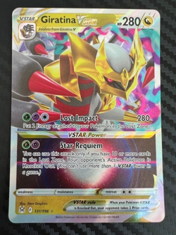 Pokemon TCG Giratina VSTAR Sword & Shield Lost Origin 131/196 Ultra Rare NM - Image 1