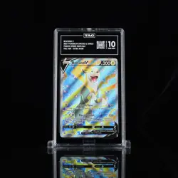 TAG 10 BOLTUND V 2021 POKEMON SWORD & SHIELD #249/264 FUSION STRIKE FULL ART - Image 1