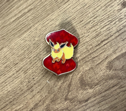 Pokemon - Flareon Pin - Eeveelution VMAX Collection, Eevee Collectible Pin - Image 1