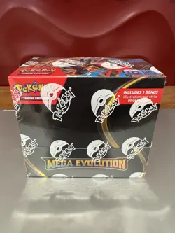 Pokemon TCG ME01 Mega Evolution Enhanced Booster Box - BRAND NEW/SEALED! - Image 1