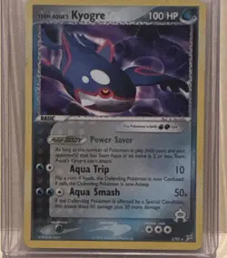 Kyogre 3/95 Team Magma vs Team Aqua Non-Holo Rare Pokemon TC - Image 1