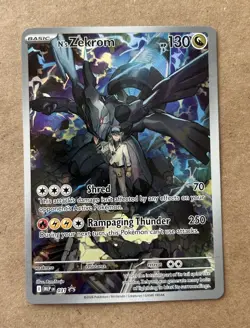 N's Zekrom 031 Holo Promo ME: Mega Evolution Promo Pokemon Near Mint - Image 1