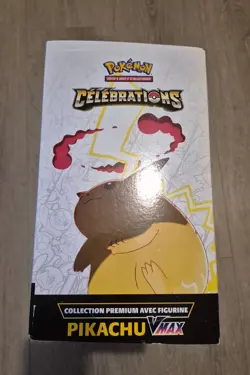 COFFRET POKEMON CELEBRATIONS PIKACHU VMAX FR NEUF SCELLE - Image 4