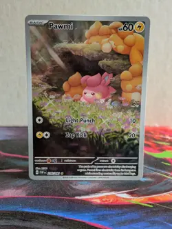 Pawmi 226/091 Illustration Rare SV: Paldean Fates Pokemon TCG - NM - Image 1