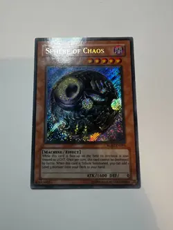 Yu-Gi-Oh Sphere of Chaos RGBT-EN093 Unlimited Secret Rare LP -0019 - Image 1