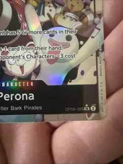 One Piece Perona - OP06-093 (SR *) - Alt Art Wings of the Captain (OP06) - Image 4