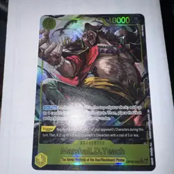 OP16-119 Marshall.D.Teach SEC Alt Art The Time To Battle One Piece TCG English - Image 2