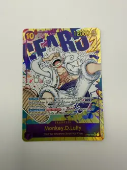 One Piece TCG OP05-119 Monkey D. Luffy Gear 5 Parallel SEC Alt Art English - Image 1