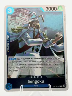 Sengoku OP12-047 Rare Foil One Piece TCG LOTM English NM - Image 1