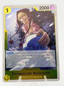 Donquixote Rosinante OP12-108 Foil One Piece TCG LOTM English NM - Image 1