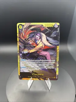 One Piece CCG Crocodile OP14-120 Secret Rare Foil Full Art Baroque Works - Image 1
