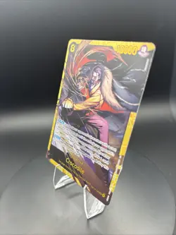 One Piece CCG Crocodile OP14-120 Secret Rare Foil Full Art Baroque Works - Image 2