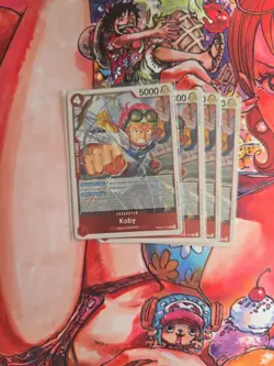 One Piece Koby Playset of 4 PRB02-001 R (English) - Image 1