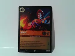 Disney Lorcana Woody Waiting for a Friend 3/204 foil NM (1 card) - Image 1