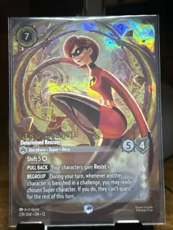 Disney Lorcana Enchanted Card Wilds Unknown 239/204 Mrs.Incredible Disney TCG - Image 1