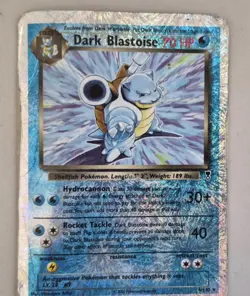 Pokemon Card - Blastoise 4/110 Reverse Holo - Legendary Collection-ENG-Poor - Image 1