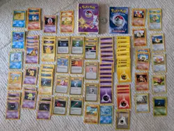 Bundle Of Pokemon Cards Plus Zap Theme Deck Box And Coin - Image 1