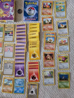 Bundle Of Pokemon Cards Plus Zap Theme Deck Box And Coin - Image 4