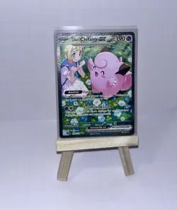 Pokemon TCG Lillie's Clefairy EX Journey Together Sir Card 184/159 NM Condition - Image 1