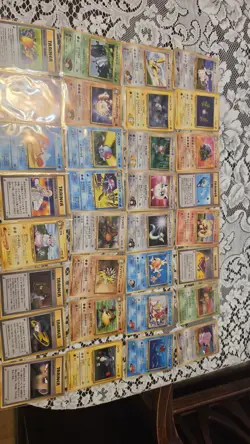 Pokemon Japanese Tcg Card Lot Neo Genesis,fossil,Gym Challenge - Image 1