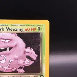Dark Weezing Team Rocket 14/82 Holo Rare Vintage WOTC Pokemon Card 1999 - Image 5