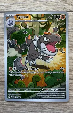 Pokemon Tyrunt 070 - Mega Evolution Promo Holo Card NM - Image 1