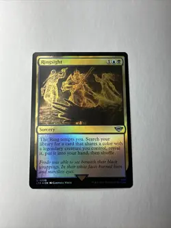 Ringsight Foil - LTR 0220 - NM - MTG Magic Pack Fresh - Image 1
