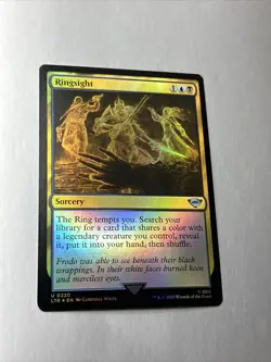 Ringsight Foil - LTR 0220 - NM - MTG Magic Pack Fresh - Image 3