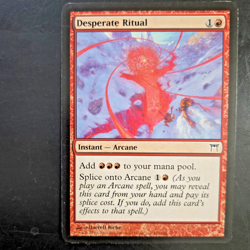 MTG Desperate Ritual Champions of Kamigawa CHK 163 Common Red Instant Add Mana - Image 1