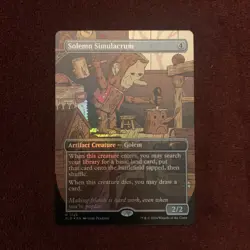 Solemn Simulacrum (1725) (Rainbow Foil) Secret Lair Drop Foil - Image 1