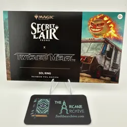 MTG Secret Lair: Twisted Metal Sol Ring Rainbow Foil Edition - In Hand Free Ship - Image 1